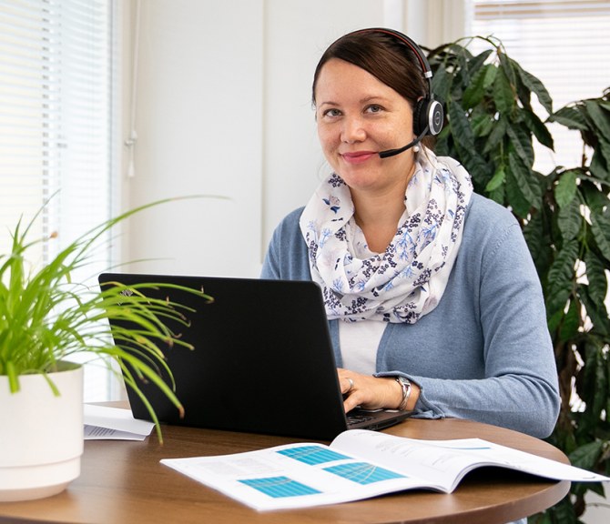 Tuunia Keränen TEKin töissä